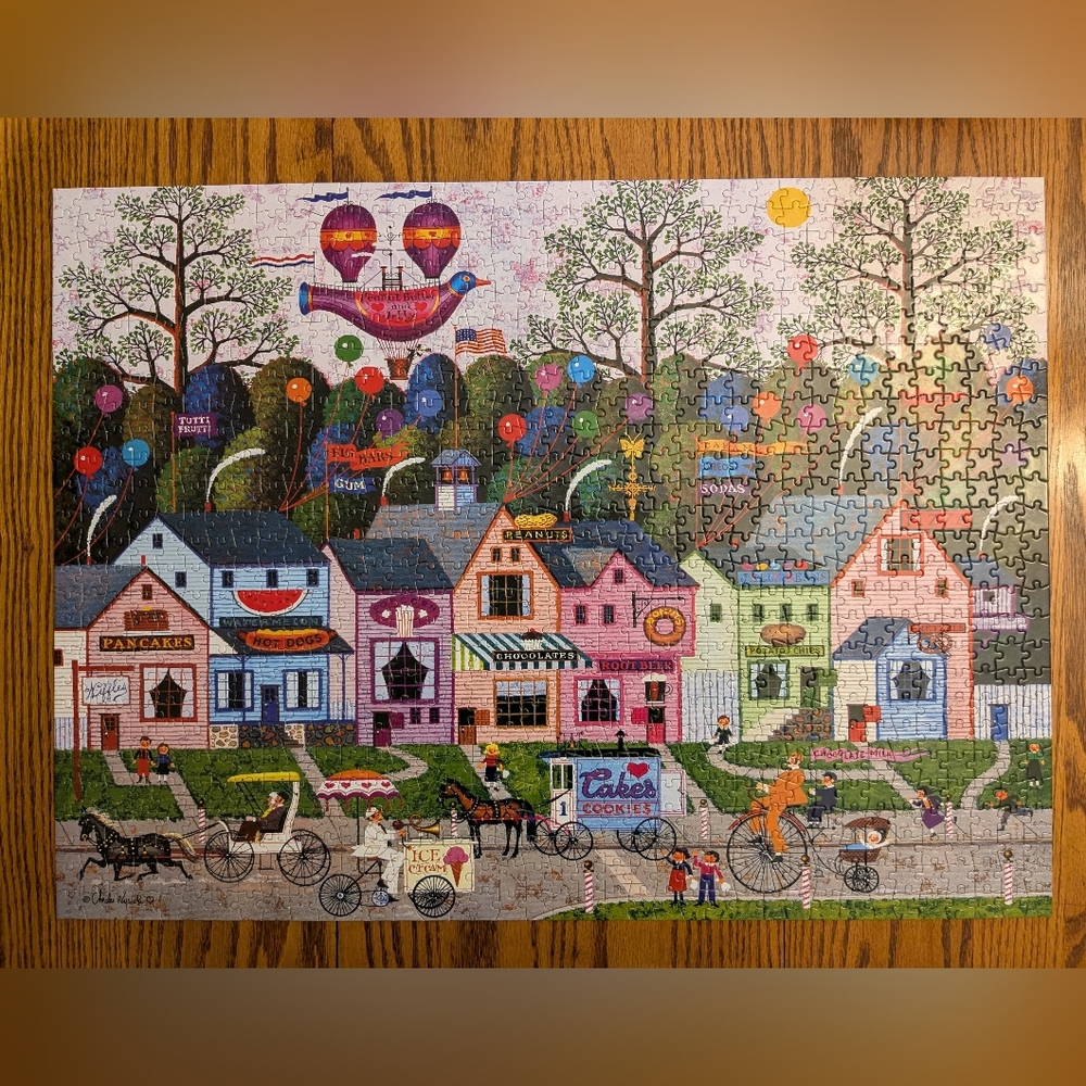Buffalo 1000 Piece Charles Wysocki Puzzle - Picture 2 of 11